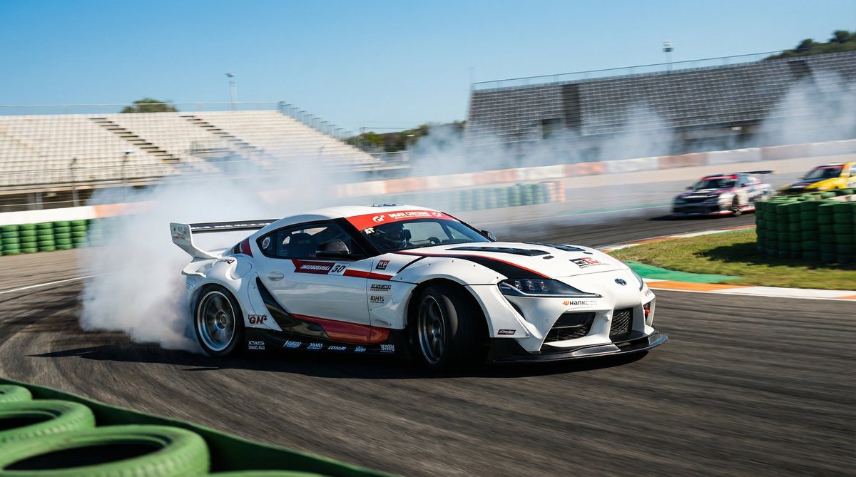 小马拉大车丰田Supra漂移视频